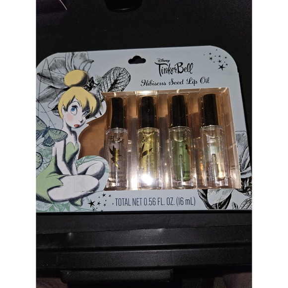 Disney Tinkerbell Hibiscus Seed Lip Oil‎ New - Picture 1 of 2